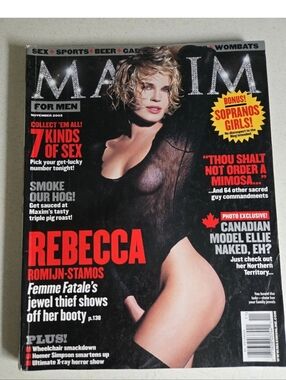 Maxim Magazine 2000s Rebecca Romijn Stamos